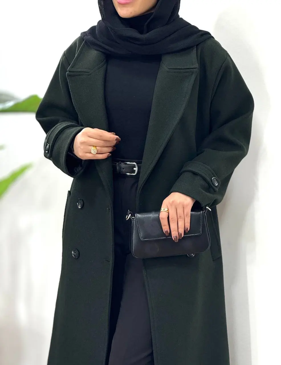 پالتو فوتر بلند آستردار بهگل 1